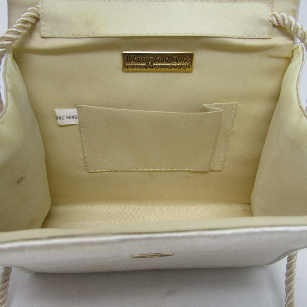 Whiting and Davis International Purse Ivory Bag - Picture 8 of 8